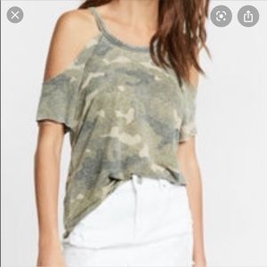 Express Cold Shoulder Tee